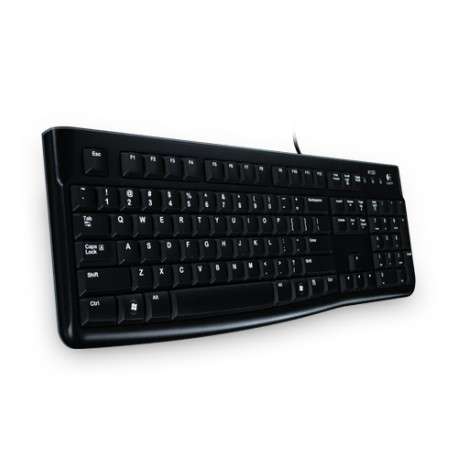 Logitech K120 USB QWERTZ Suisse Noir clavier - 1