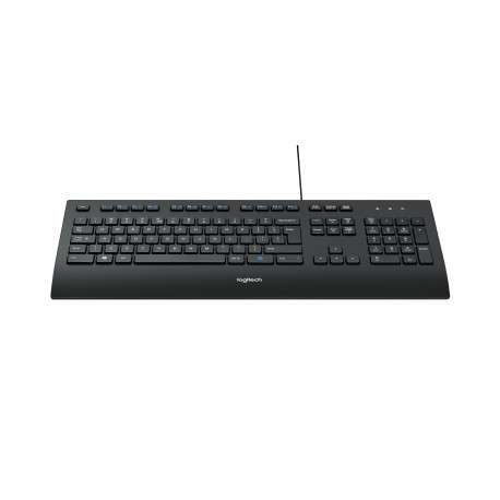 Logitech K280e USB AZERTY Français Noir clavier - 1