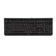 CHERRY KC 1000 USB AZERTY Belge Noir clavier - 1