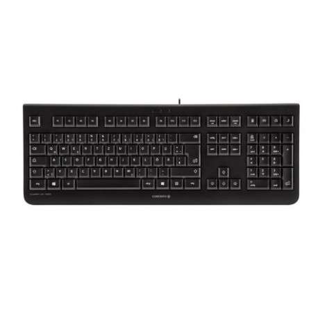 CHERRY KC 1000 USB AZERTY Belge Noir clavier - 1