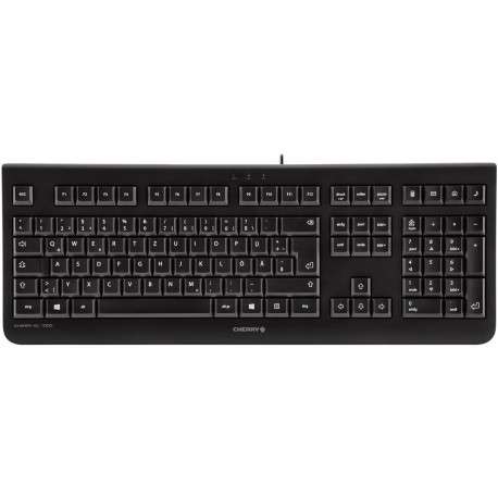 CHERRY KC 1000 USB QWERTY Pannordique Noir clavier - 1