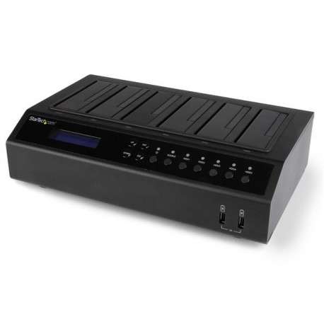 StarTech.com Duplicateur autonome de disque dur 1 vers 5 - Station d'accueil USB 3.0 / eSATA 6x HDD / SSD - 1