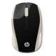 HP 200 Silk Gold RF sans fil 1000DPI Ambidextre Noir, Or souris - 1