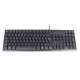 Uniformatic 82112 USB AZERTY Noir clavier - 1