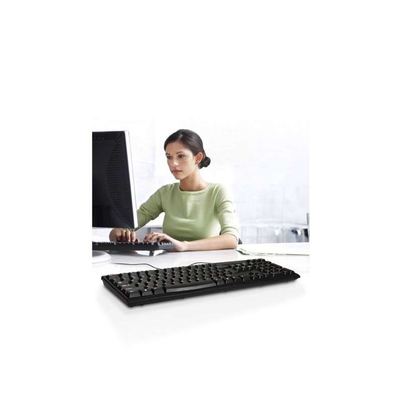 Clavier USB filaire AZERTY Noir - PORT DESIGNS - 900753 