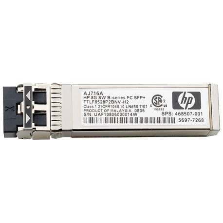 Hewlett Packard Enterprise B-series 10GbE Short Wave SFP+ Transceiver Fibre optique 850nm 10000Mbit/s SFP+ module émette - 1