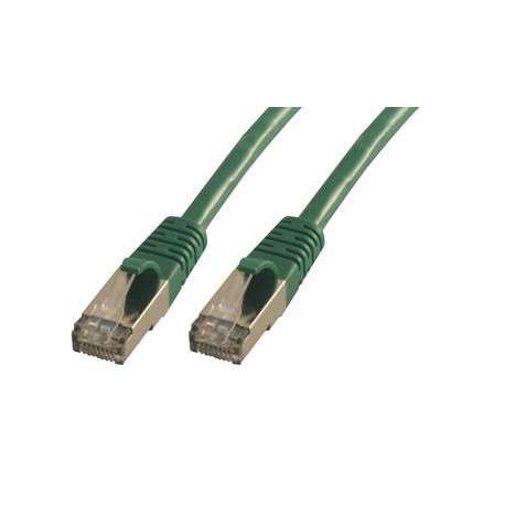 MCL FCC6ABM-1.5M/V 1.5m Vert câble de réseau - 1