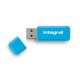 Integral INFD16GBNEONB 16Go USB 2.0 Capacity Bleu lecteur USB flash - 1