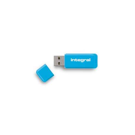 Integral INFD16GBNEONB 16Go USB 2.0 Capacity Bleu lecteur USB flash - 1