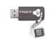 Integral 16GB Crypto 16Go USB 3.0 3.1 Gen 1 Connecteur USB Type-A Gris lecteur USB flash - 1