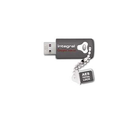 Integral 16GB Crypto 16Go USB 3.0 3.1 Gen 1 Connecteur USB Type-A Gris lecteur USB flash - 1