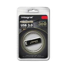 Integral 32GB Secure 360 Encrypted USB3.0 32Go USB 3.0 3.1 Gen 1 Capacity Noir, Or lecteur USB flash - 1