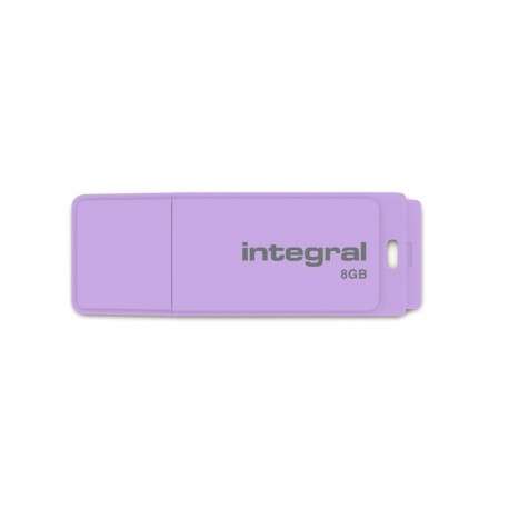 Integral Pastel 8 GB 8Go USB 2.0 Capacity Lilas lecteur USB flash - 1