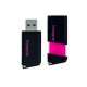 Integral Pulse 8Go USB 2.0 Capacity Noir, Rose lecteur USB flash - 1