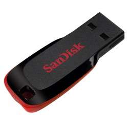 Sandisk Cruzer Blade 32Go USB 2.0 Capacity Noir, Rouge lecteur USB flash - 1