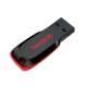 Sandisk Cruzer Blade 128GB 128Go USB 2.0 Capacity Noir, Rouge lecteur USB flash - 5