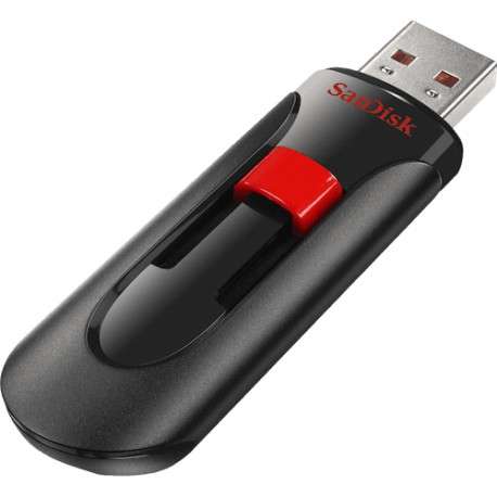 Sandisk Cruzer Glide 256Go USB 2.0 Capacity Noir, Rouge lecteur USB flash - 1