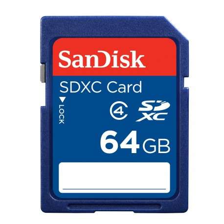 Sandisk 64GB SDXC 64Go SDXC Classe 4 mémoire flash - 1