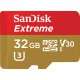 Sandisk Extreme 32Go MicroSDHC UHS-I Classe 10 mémoire flash - 1