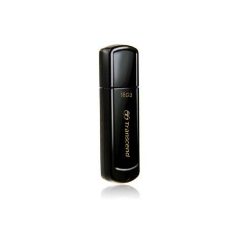 Transcend JetFlash 350 16Go USB 2.0 Capacity Noir lecteur USB flash - 1