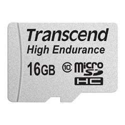 Transcend 16GB microSDHC 16Go MicroSDHC MLC Classe 10 mémoire flash - 1