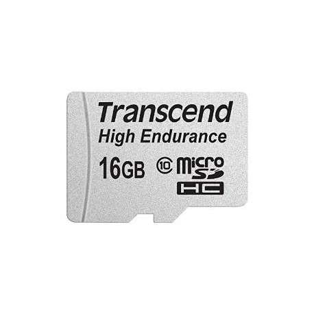 Transcend 16GB microSDHC 16Go MicroSDHC MLC Classe 10 mémoire flash - 1