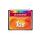 Transcend 1 GB CF 133x 1Go CompactFlash MLC mémoire flash - 1