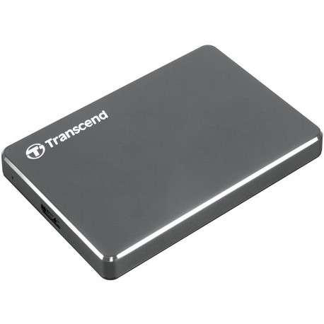 Transcend StoreJet 25C3 1000Go Aluminium disque dur externe - 1