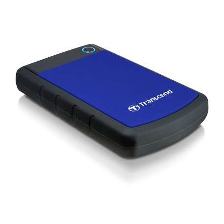 Transcend 1TB StoreJet 25H3 1000Go Noir, Bleu disque dur externe - 1