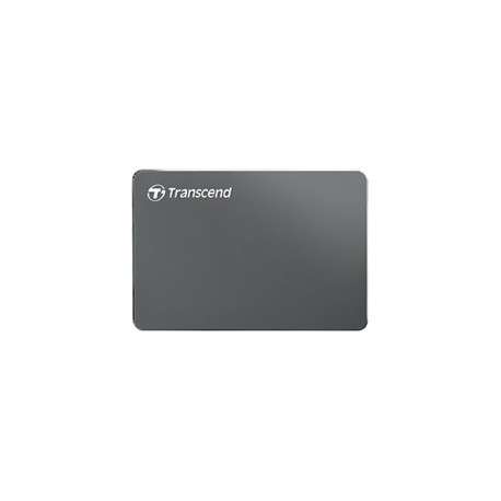 Transcend StoreJet 25C3 2000Go Aluminium disque dur externe - 1