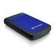 Transcend 2TB StoreJet 25H3 2000Go Noir, Bleu disque dur externe - 1