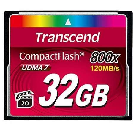 Transcend TS32GCF800 32Go CompactFlash mémoire flash - 1