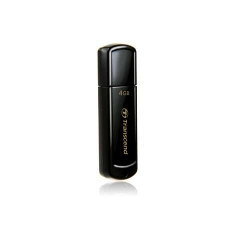 Transcend JetFlash elite 350 4Go USB 2.0 Capacity Noir lecteur USB flash - 1