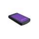 Transcend StoreJet 25H3 4000Go Noir, Violet disque dur externe - 2