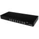 StarTech.com Commutateur KVM PS/2 USB 8 ports 1U empilables sur rack avec OSD - 1