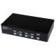 StarTech.com Commutateur KVM 4 Ports DVI USB, Montage en Rack et Audio - Switch KVM - 2560x1600 - 1