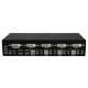 StarTech.com Commutateur KVM 4 Ports DVI USB, Montage en Rack et Audio - Switch KVM - 2560x1600 - 3