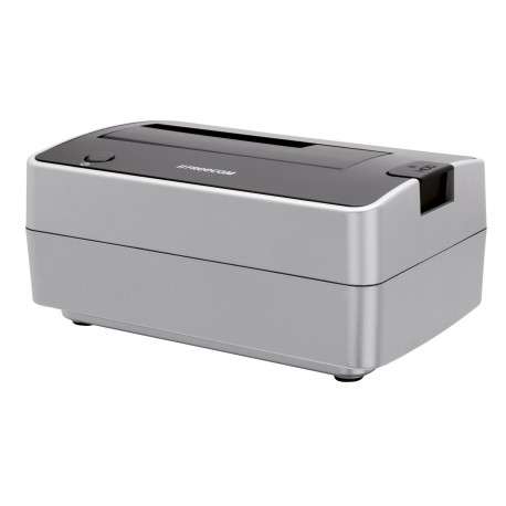 Freecom Hard Drive Dock Quattro Noir, Argent - 1