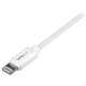 StarTech.com Câble Apple Lightning vers USB pour iPhone, iPod, iPad - 1 m Blanc - 2