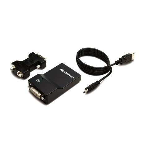 Lenovo USB 3.0 - DVI/VGA - 1