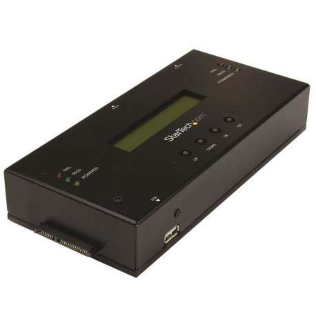 StarTech.com Duplicateur et effaceur autonome 1:1 pour disques durs SATA et SAS de 2,5"/3,5" - 1