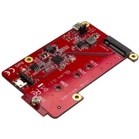 StarTech.com Convertisseur USB vers M.2 SATA pour Raspberry PI et cartes de développement - 1