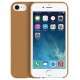 Mobilis CßSCARA PIEL ORIGINE PARA IPHONE 7/6/6S BEIGE Housse Marron - 1