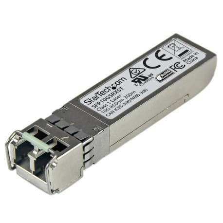 StarTech.com Module de transceiver SFP+ à fibre optique 10 Gigabit - Compatible Cisco SFP-10G-SR-X - Multimode LC avec D - 1