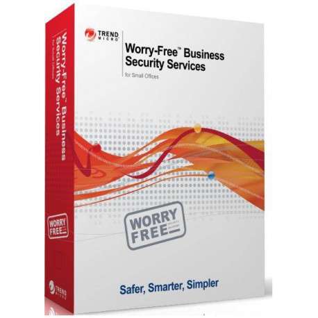 Trend Micro Worry-Free BSS, 5-5u, 12m, Ren - 1