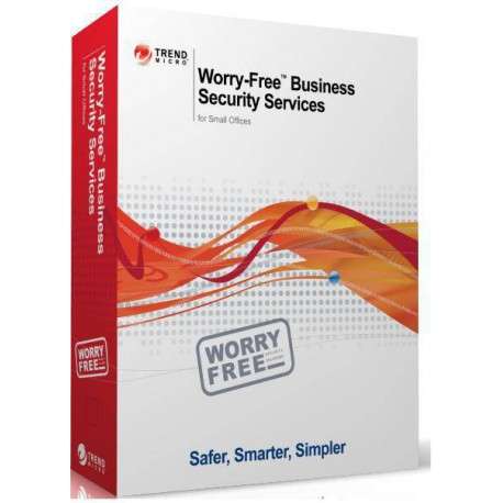 Trend Micro Worry-Free Business Security Services V3, 6-10u, 1Y, RNW 6 - 10utilisateurs 1années - 1