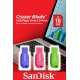 Sandisk Cruzer Blade 16GB 16Go USB 2.0 Capacity Bleu, Vert, Rose lecteur USB flash - 1