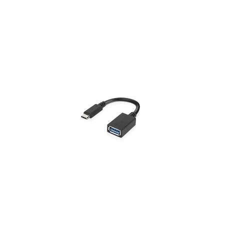 Lenovo LenovoUSB-CtoUSB-AAdapter 0.14m USB C USB A Mâle Femelle Noir câble USB - 1