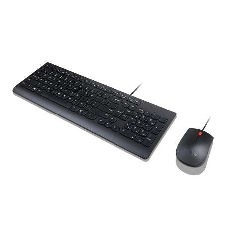 Lenovo 4X30L79897 USB Allemand Noir clavier - 1