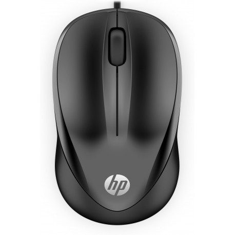 HP Wired Mouse 1000 souris - 1